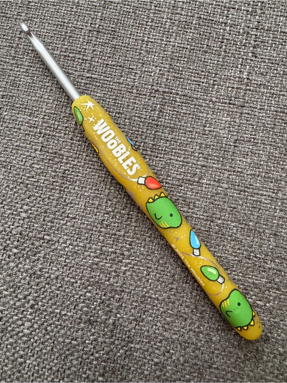 Woobles Crochet Hook - Fred the Dino